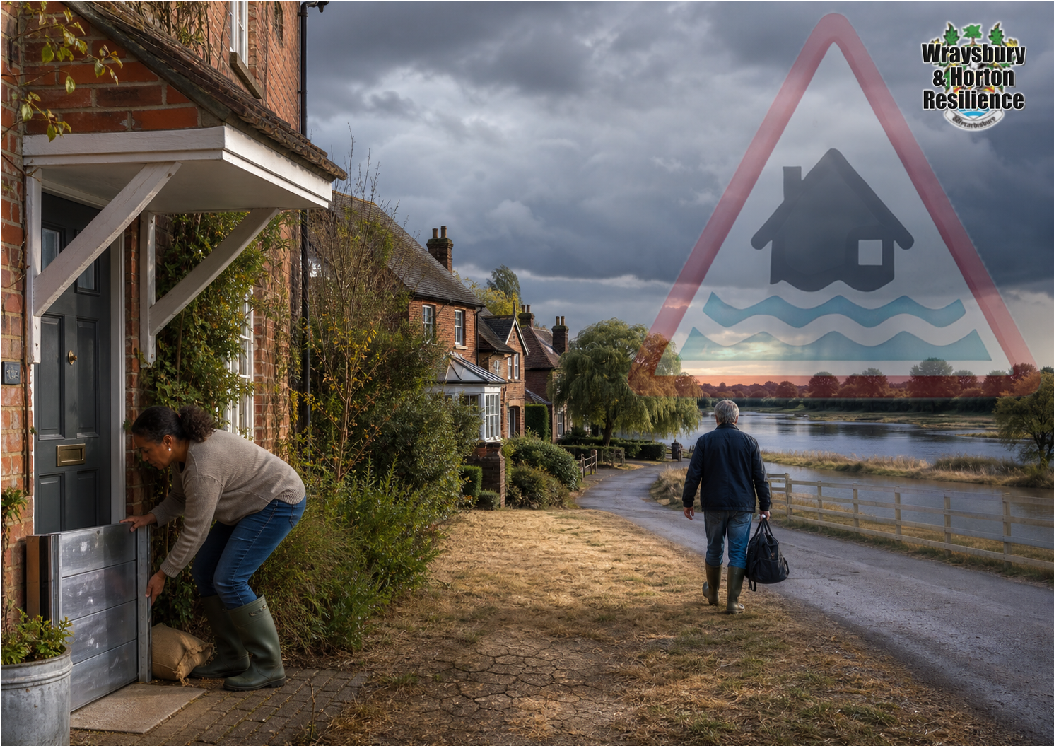 What does the Met Office Warning mean for Wraysbury?